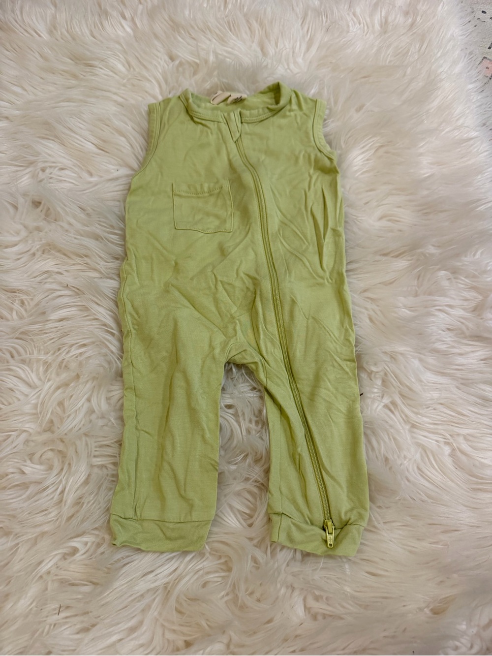 Kyte BABY Sleeveless Zipper Romper